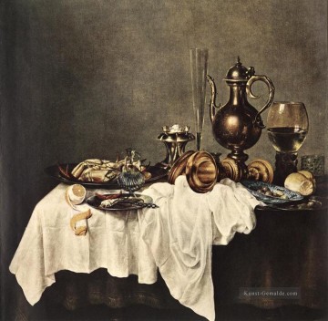  Stillleben Malerei - Frühstück Krabbenstillleben Willem Claeszoon Heda